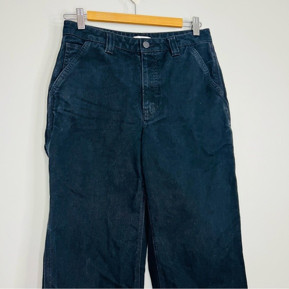 Aritzia Tna Greenwich Pant Womens size 4 Black Cargo Grunge Wide Leg - Picture 3 of 10